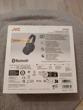 Auriculares JVC HA-S91N Noise Cancelling Bluetooth