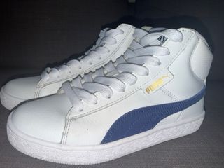 Zapatillas Puma Blancas y Azules