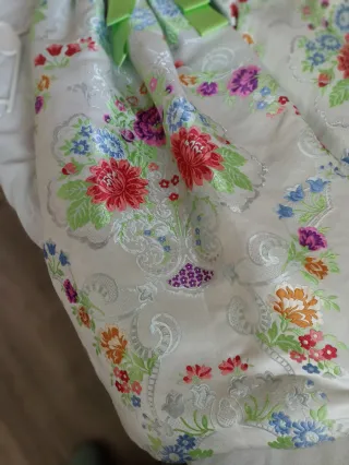 Traje de Fallera Niña 8/10 años Multicolor