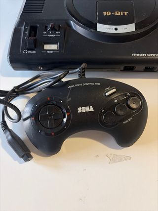 Sega Mega Drive Console Nera 16-BIT