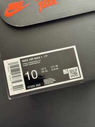 Air Max 1 Patta Waves Hyper Crimson Pure Platinum