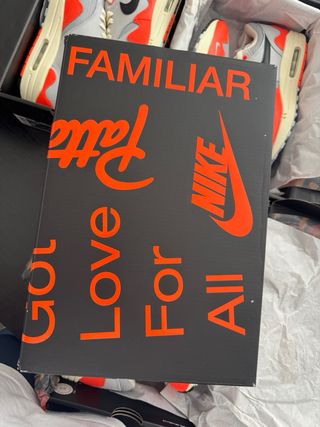 Air Max 1 Patta Waves Hyper Crimson Pure Platinum