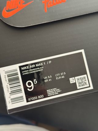 Air Max 1 Patta Waves Hyper Crimson Pure Platinum