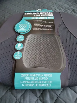 Cojín Hexgel Enfriador Asiento Coche