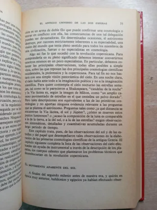 La revolución copernicana. Thomas S. Kuhn.