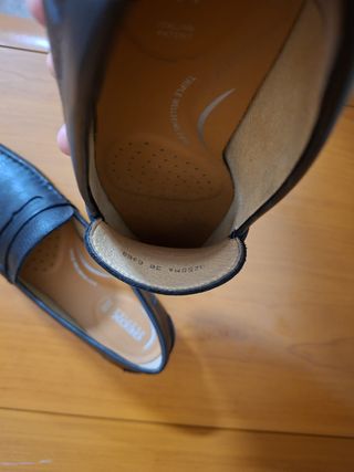 Mocasín Mujer Geox Negro