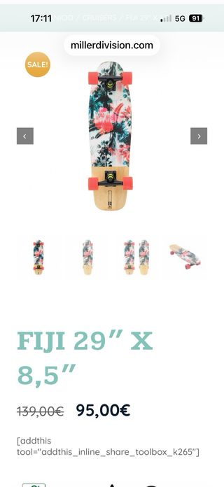 Skate Miller Division Cruise Tropical