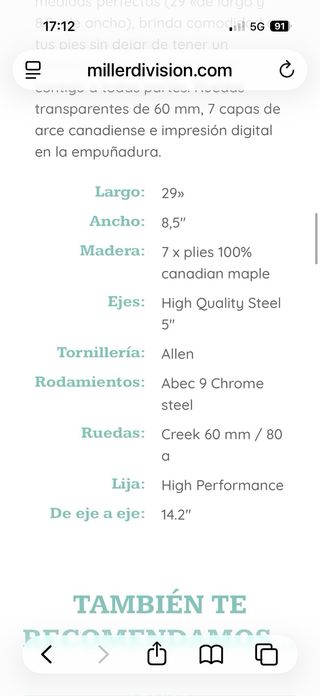 Skate Miller Division Cruise Tropical