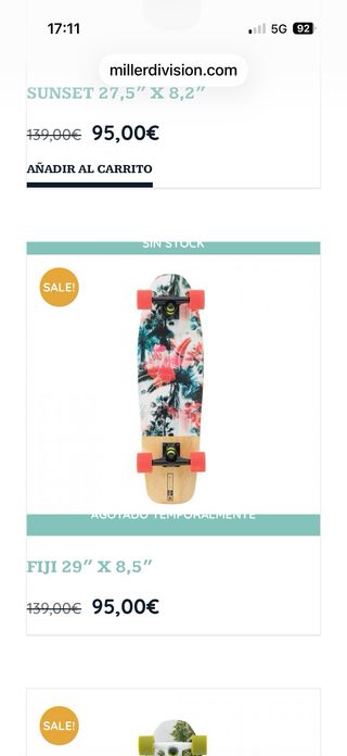 Skate Miller Division Cruise Tropical
