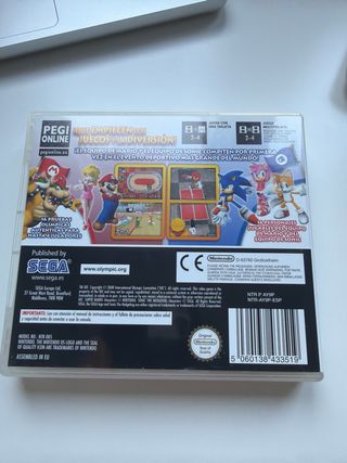 Mario & Sonic Juegos Olímpicos DS
