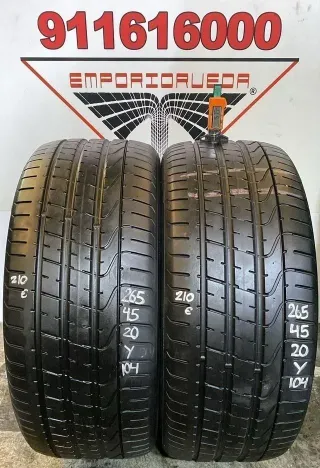 265 45 20 Y PIRELLI RUEDA AL 90% VIDA UTIL