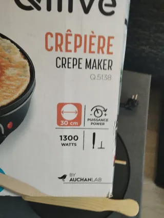 Crepera Eléctrica Qilive 1300W