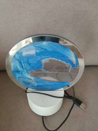 Lámpara de arena relax con luz LED