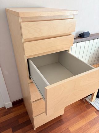 Cajonera 6 cajones madera