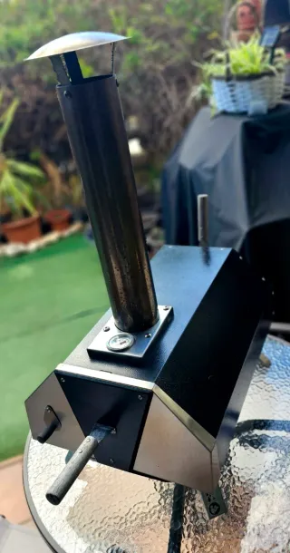 Horno Pizza Portátil (Pellets/Leña)