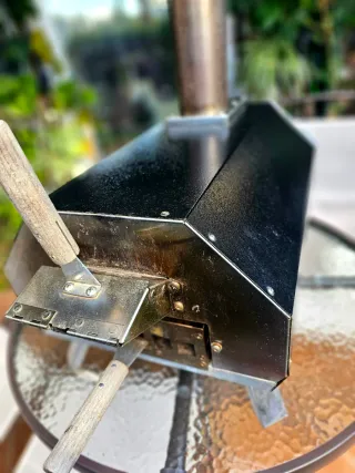 Horno Pizza Portátil (Pellets/Leña)