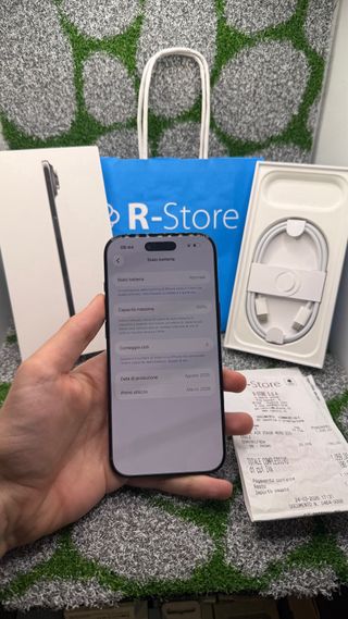 iPhone 17 Air 256GB Nero - Nuovo 0 CICLI