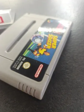 Super Nintendo Super Soccer PAL