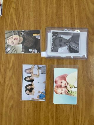 Photocards Blackpink Rosé+Lisa
