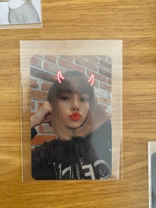 Photocards Blackpink Rosé+Lisa