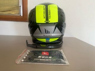 Casco MT Targo Pro Talla S Negro/Amarillo 70€ nego