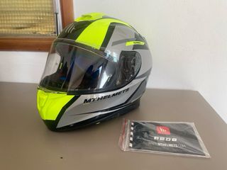Casco MT Targo Pro Talla S Negro/Amarillo 70€ nego