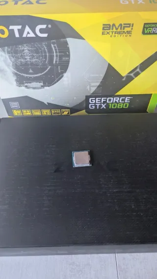 Gráfica GeForce GTX 1080 ZOTAC + I3 6100 REGALO