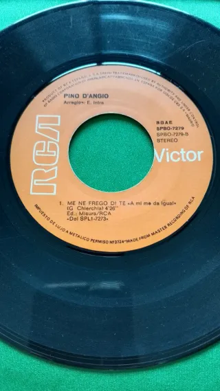 Vinilo 7" Pino D'Angió - Ma quale idea = Que idea