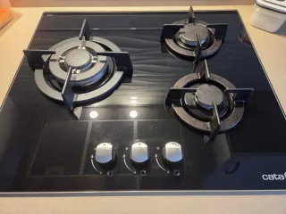 Placa de gas cristal butano