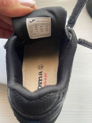 Zapatillas Joma niño nuevas sin etiqueta