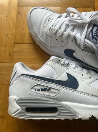 Nike Air Max 90 Talla 43 Blanco y Azul