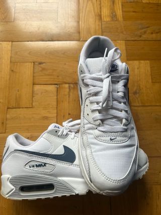 Nike Air Max 90 Talla 43 Blanco y Azul
