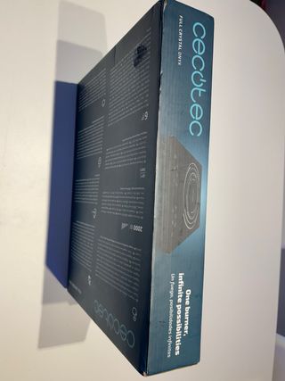 Placa Inducción Cecotec Full Crystal Onyx