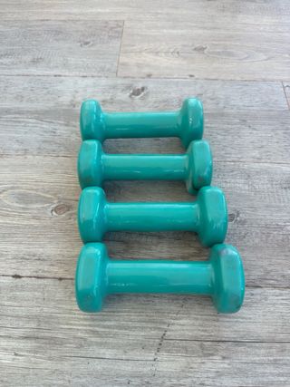 Pack deporte pesas y accesorios.