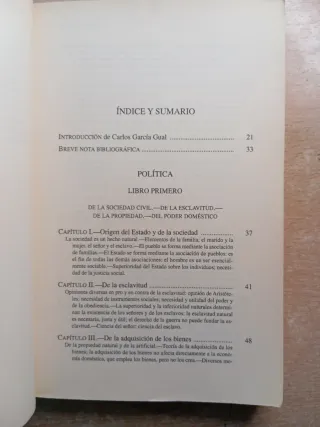 Política. Aristóteles.