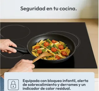 Vitrocerámica Candy 3 zonas 60cm