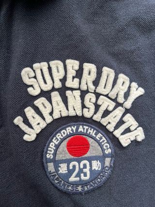 Polo Superdry Talla XL Azul