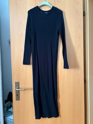 Vestito nero lungo