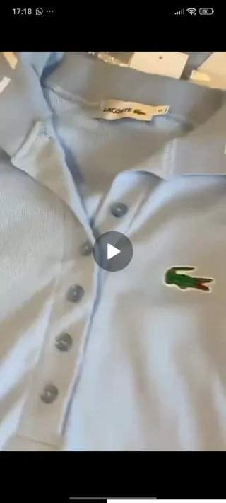 Vestido Lacoste Verde preguntar tallas y color