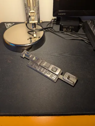 Logo Stemma Scritta VW Volkswagen Polo C Coupe