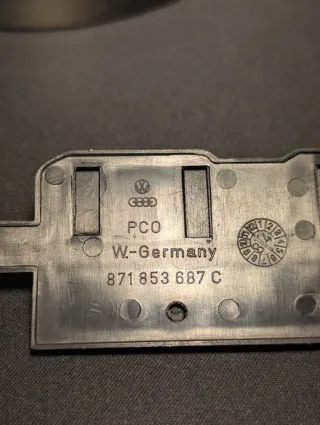 Logo Stemma Scritta VW Volkswagen Polo C Coupe