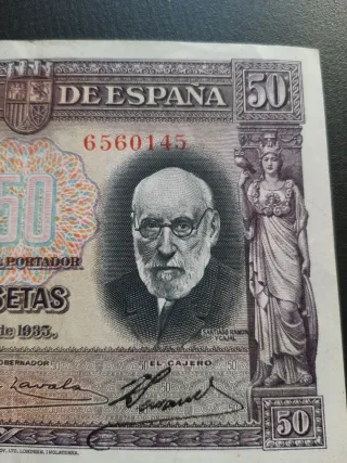 BILLETE DE 50 PESETAS DE 1935