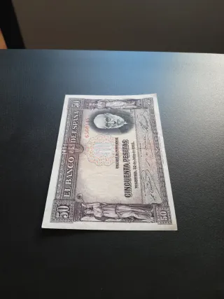 BILLETE DE 50 PESETAS DE 1935