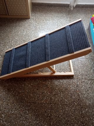 Rampa Plegable para Perros.Altura ajustable.