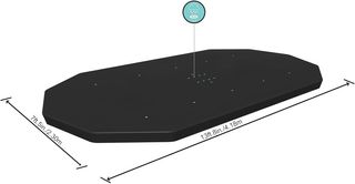 BESTWAY Cobertor de Invierno Ovalado 427x230 cm pa