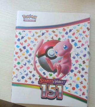 Álbum Pokémon Scarlet & Violet 151 Inglés