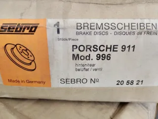 Discos Freno Porsche 911 996 Nuevos