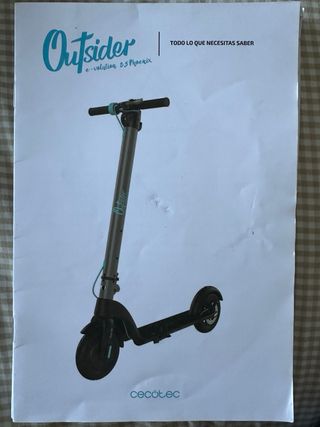 Patinete Eléctrico Cecotec Outsider Evolution