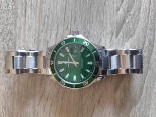 Reloj BANWEI verde y plateado