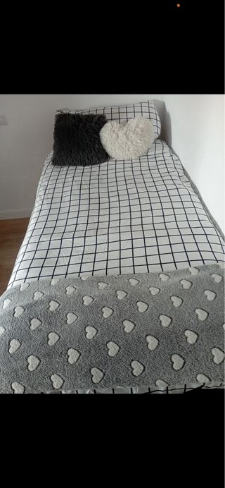 Cama nido doble+2 colchones+2 somiers+2 cajones